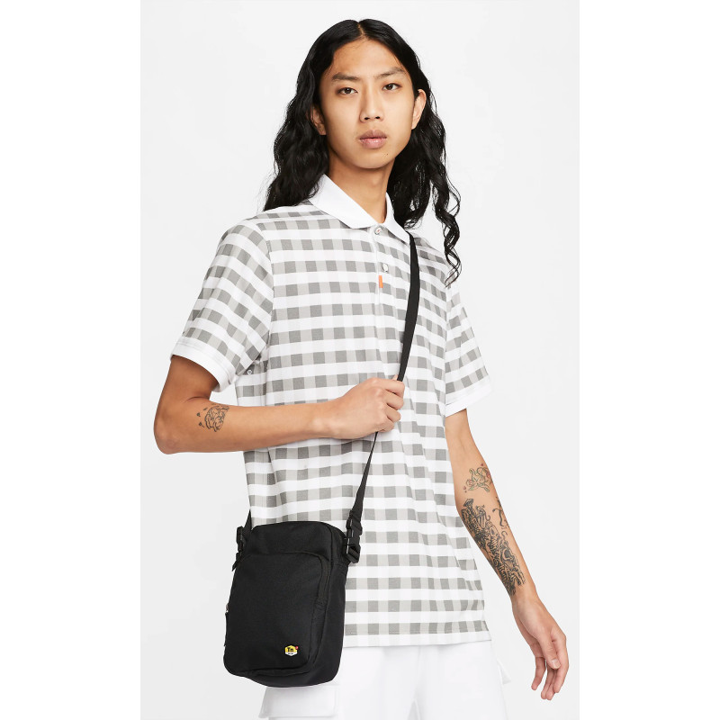 Сумка на плече Nike NK HERITAGE CROSSBODY - TN 4L чорний Уні 23x18x8 см