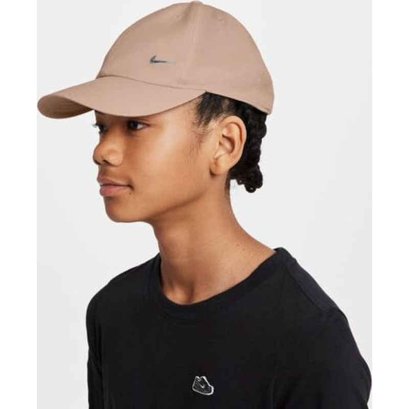 Кепка Nike K NK DF CLUB CAP US CB MTSWSH бежевий Діт One Size
