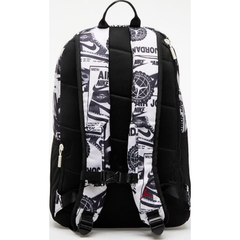Рюкзак Nike Jordan JAM AIR PATROL BACKPACK 27L білий, чорний Чол 48 х 30 х 16 см