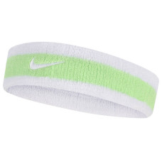 Пов'язка на голову Nike SWOOSH HEADBAND, бело-салатовая