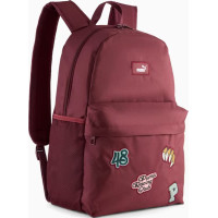 Рюкзак Puma PHASE PATCH Backpack 20L бордовий Діт 44 х 38 х 14 см