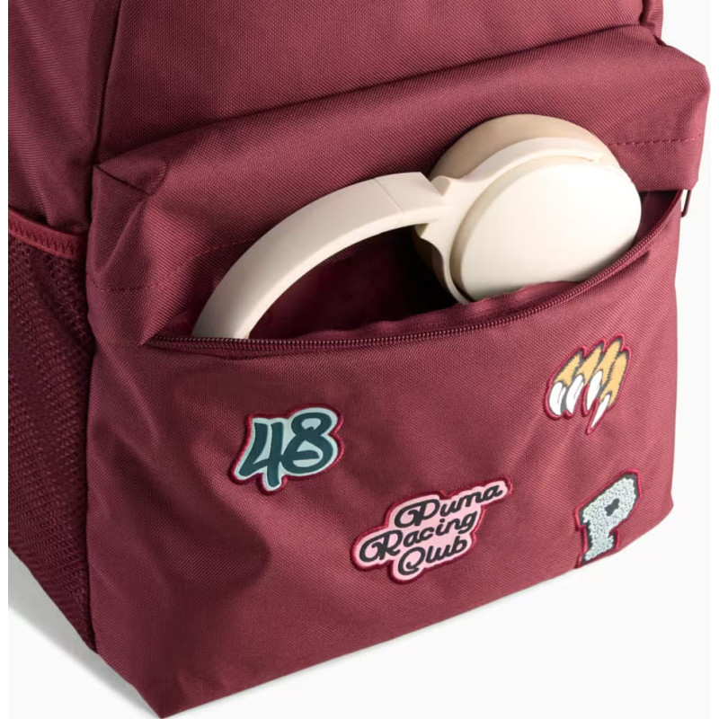 Рюкзак Puma PHASE PATCH Backpack 20L бордовий Діт 44 х 38 х 14 см