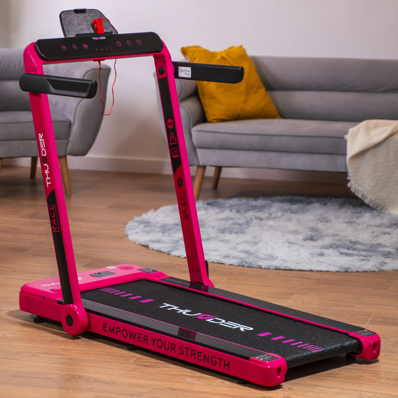 Бігова доріжка електрична THUNDER RACE-PINK