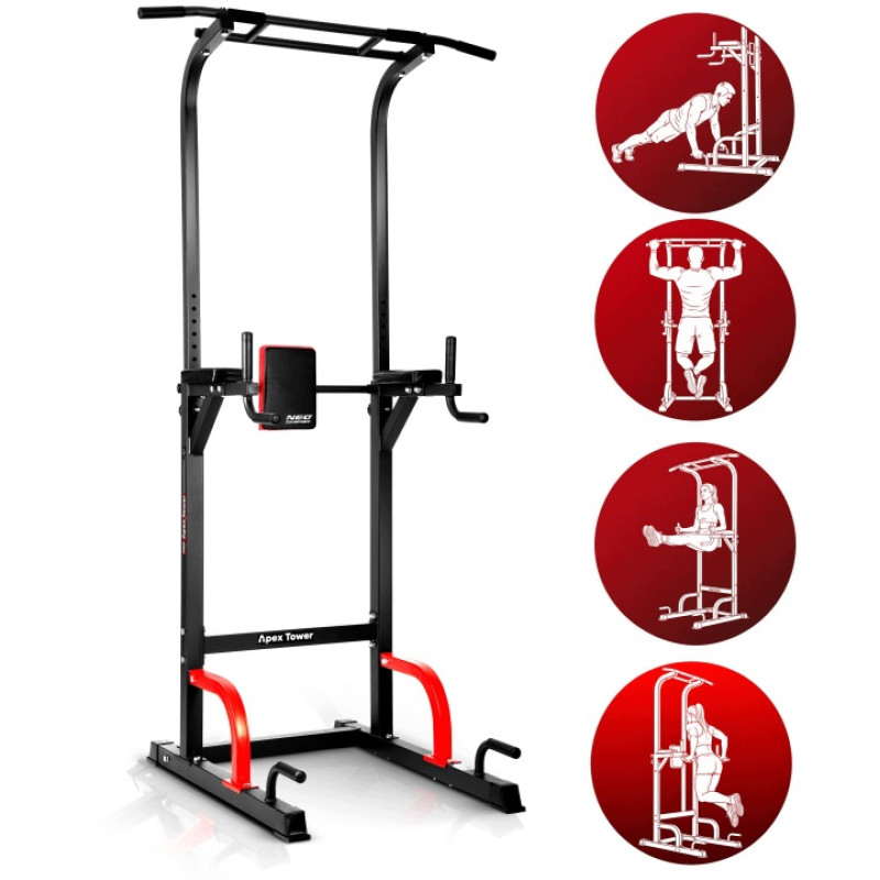 Стійка багатофункціональна для підтягування Neo-Sport Apex Tower