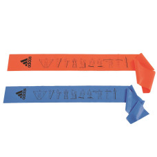 Набір стрічок-еспандерів для вправ Adidas ADTB-10604 червоно-синій