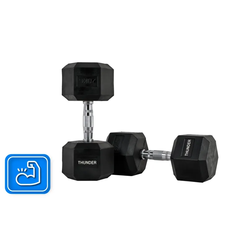 Гантель шестигранна THUNDER 20 кг