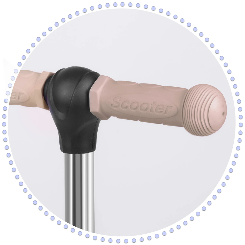 Самокат дитячий триколісний Ricokids Todi бежевий