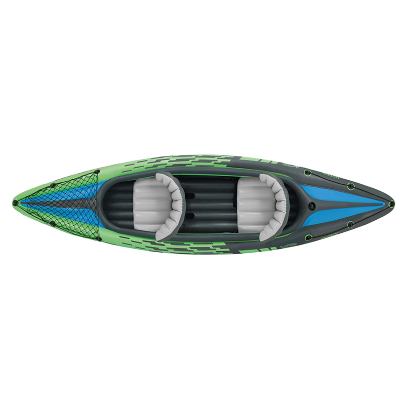 Каяк надувний Intex Challenger K2 351 x 76 x 38 см, зелений