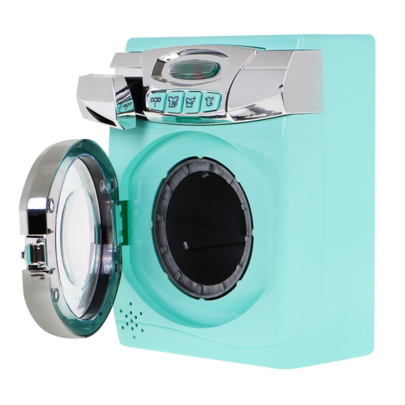 Дитяча пральна машина з кошиком для білизни та прасувальною дошкою Ramiz ZDZ.A1001-4, блакитна
