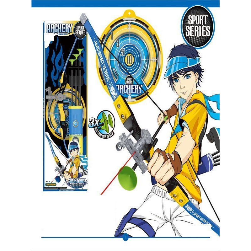 Дитячий набір для стрільби з лука 3+ Ramiz ZOG.9801, 78 х 23,5 х 7 см - різнокольоровий