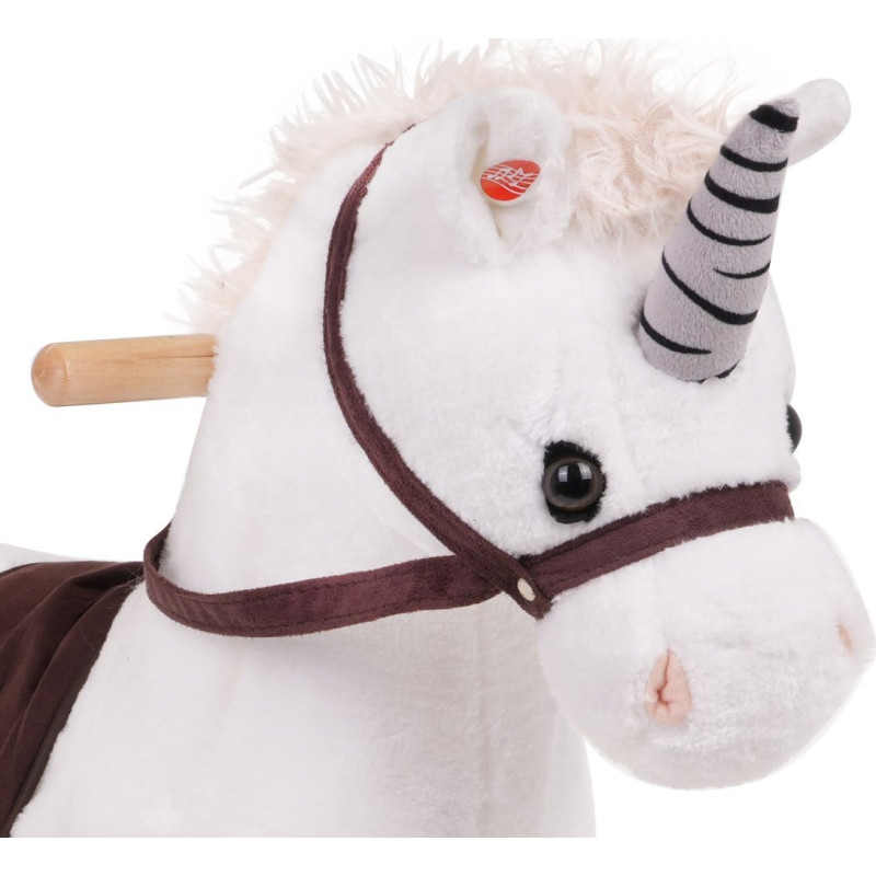 Коник-гойдалка Ramiz TM155 Єдиноріг, білий