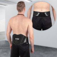 Поперековий пояс W-TEC Tourbelt, чорний, L