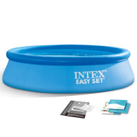 Надувной бассейн INTEX 28120, 305 x 76 см, ПВХ, голубой