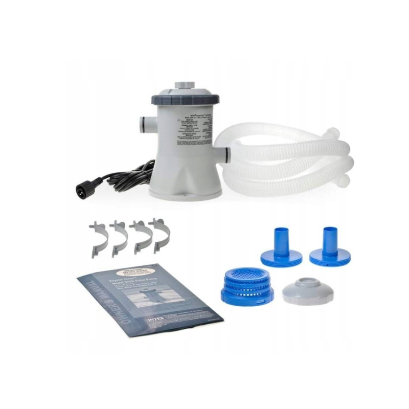 Насос для фільтрації басейну + трансформатор INTEX 28602GS 12В 1250 л/год