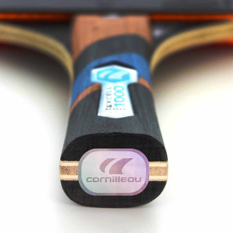 Ракетка для настільного тенісу Cornilleau EXCELL 1000, чорно-червона