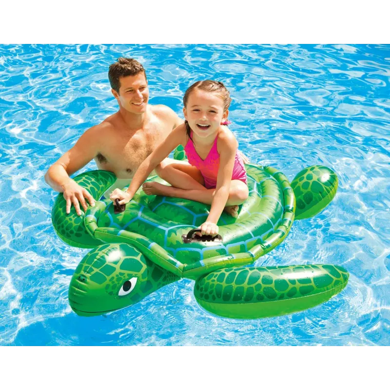 Пліт надувний для плавання Intex 57524 Черепаха, 150 х 127 см