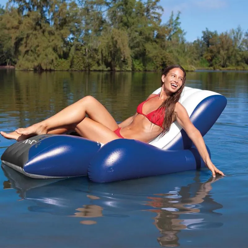 Шезлонг надувний для плавання INTEX 58868, 180 x 135 см