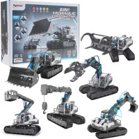 Дитячий конструктор машин для будівництва 6в1 223 ел.