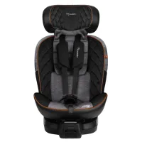 Автокрісло Nukido Prestige Line ISOFIX 0-36 кг, чорно-сіре