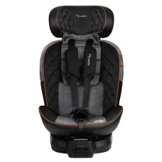 Автокрісло Nukido Prestige Line ISOFIX 0-36 кг, чорно-сіре