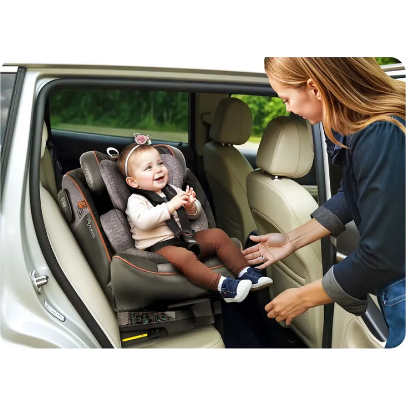 Автокрісло Nukido Prestige Line ISOFIX 0-36 кг, чорно-сіре