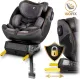 Автокрісло Nukido Prestige Line ISOFIX 0-36 кг, чорно-сіре