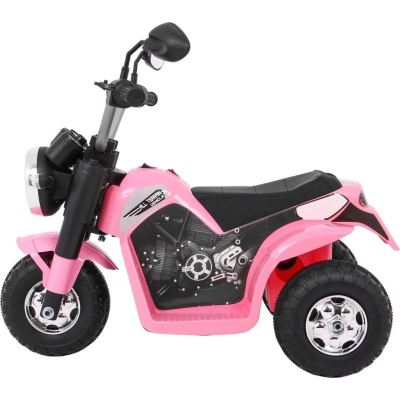 Дитячий акумуляторний мотоцикл RAMIZ MiniBike рожевий