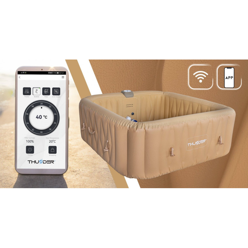 Джакузі-SPA надувне Thunder FRAPPE 6-місне