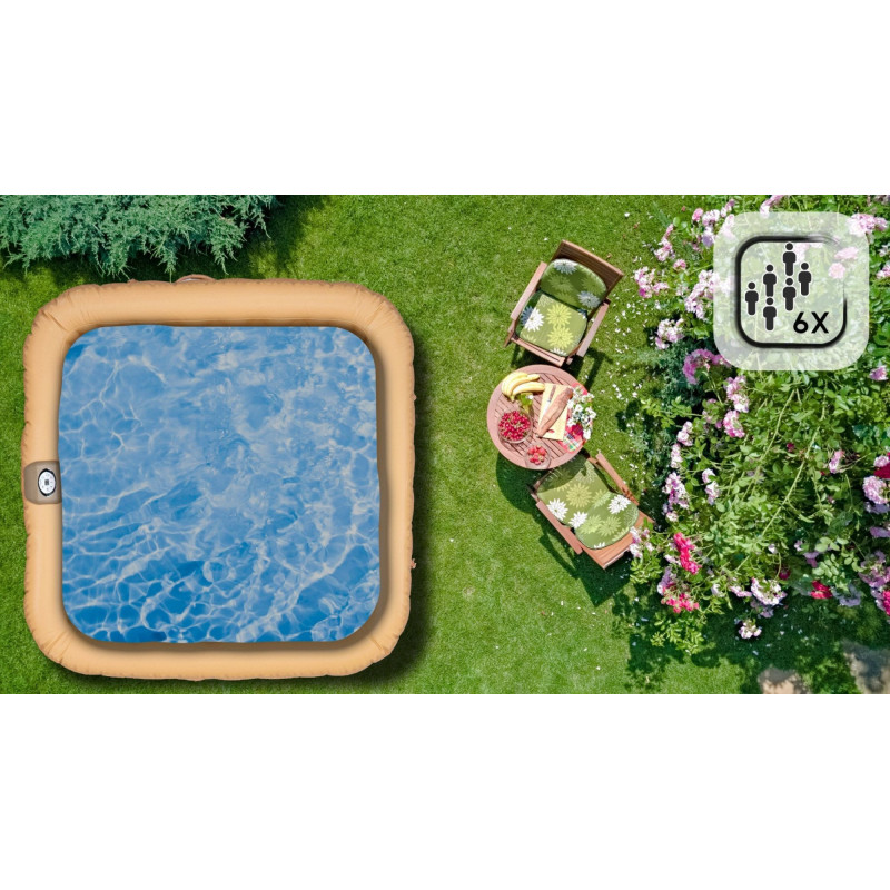 Джакузі-SPA надувне Thunder FRAPPE 6-місне