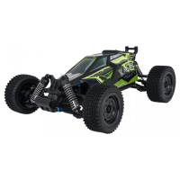 Дитяча машинка Ramiz CHEETAH 16201 на дистанційному керуванні, масштаб 1:16, чорно-зелена