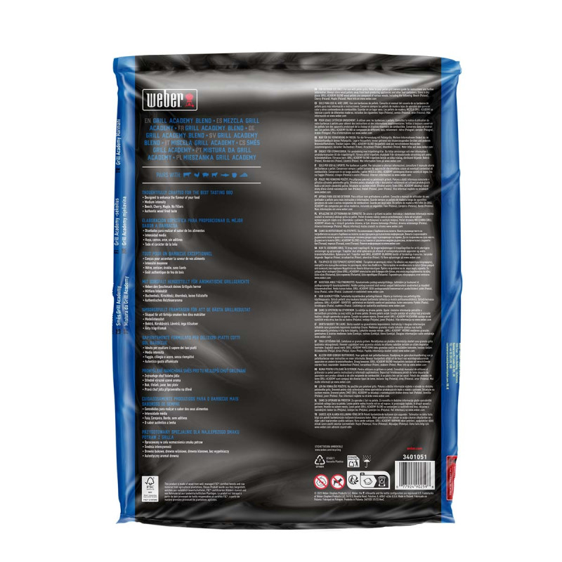 Пелети для гриля Weber FSC Grill Academy Blend (Суміш) 8 кг 3401051 Код: 013074