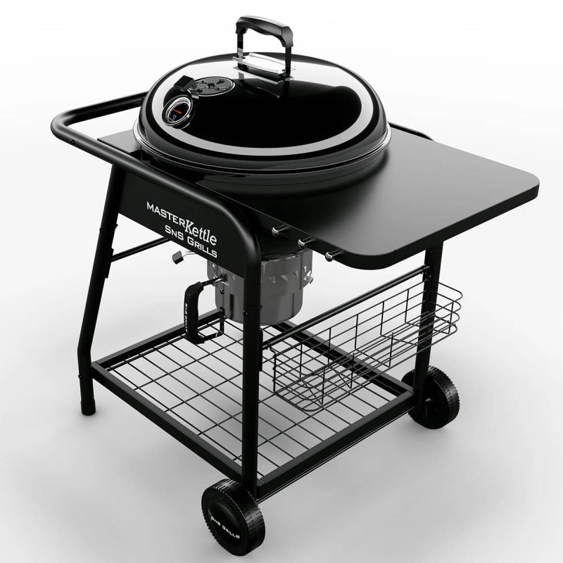 Вугільний гриль Slow and Sear Master Kettle 57 см + кошик Deluxe SNS-MK Код: 013143