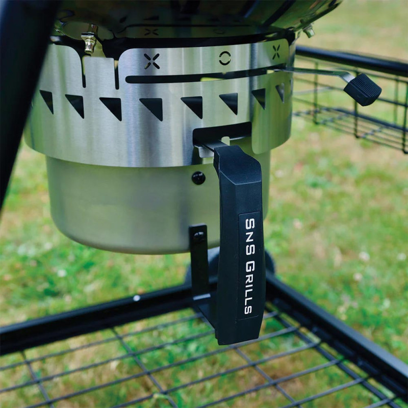 Вугільний гриль Slow and Sear Master Kettle 57 см + кошик Deluxe SNS-MK Код: 013143