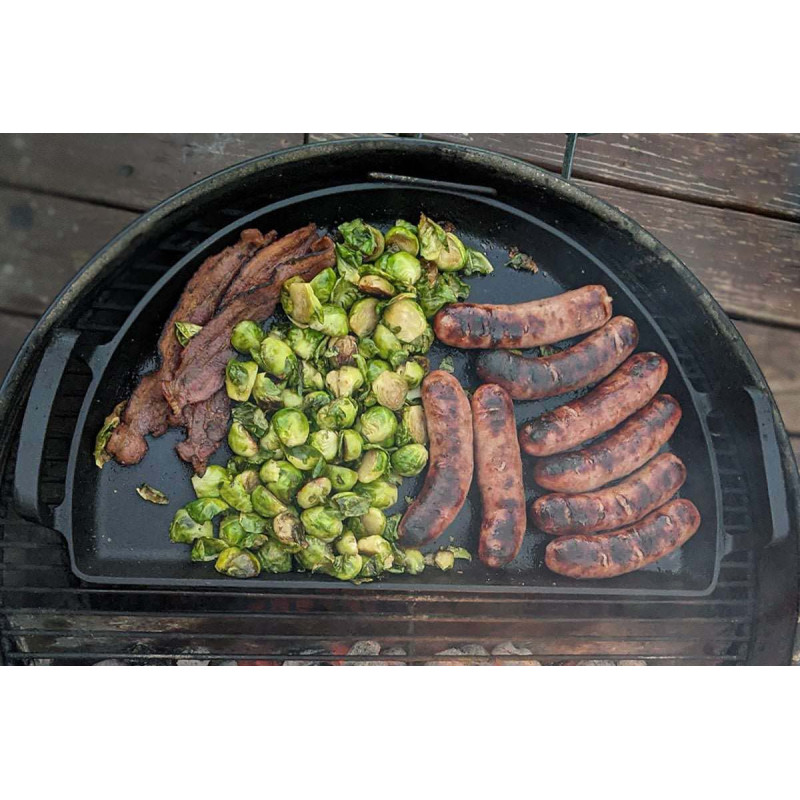 Піддон планча чавунний Slow and Sear Drip ‘N Griddle Cast Iron для вугільних грилів 47 см SNS-CI-18 Код: 013153