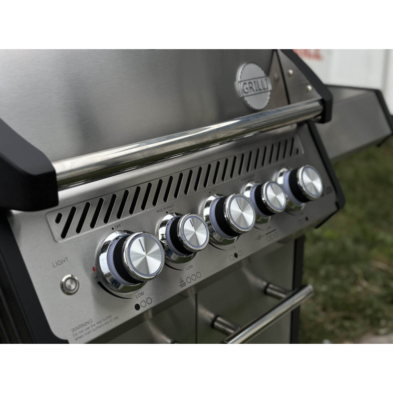 Газовий гриль Senator Pro-32 LED з системою BBQ Block Fire GRILLI 701377 Код: 013762