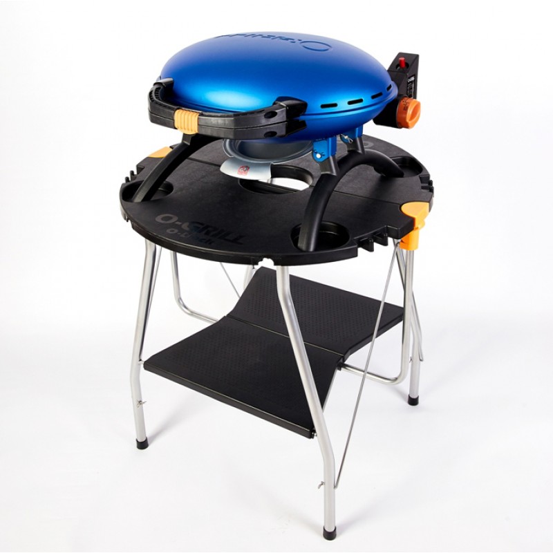 Портативний переносний газовий гриль O-GRILL 500, синій Код: 008286