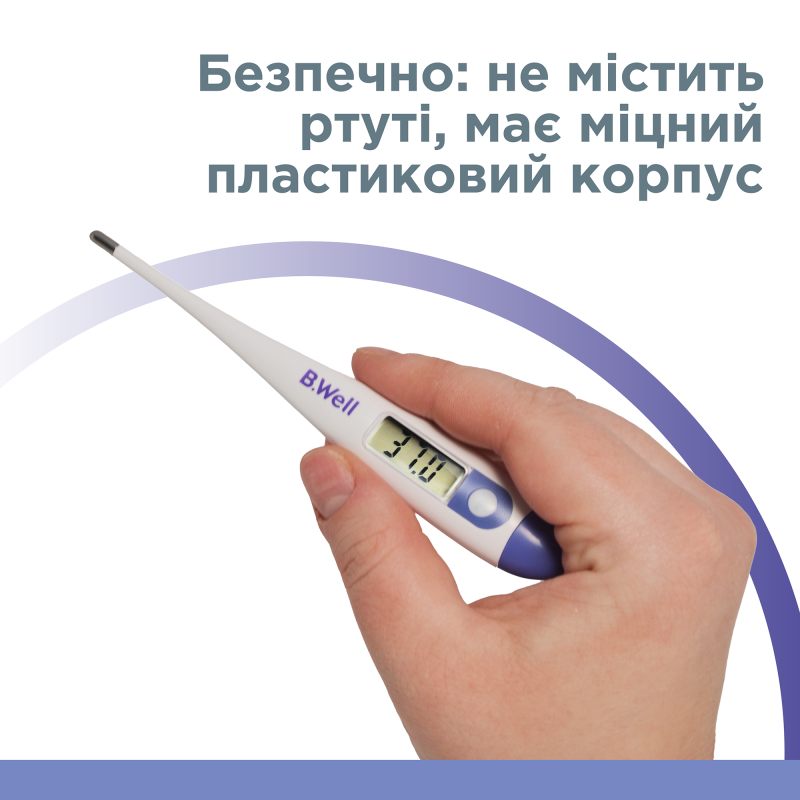 Медичний електронний термометр B.Well PRO-03 (PRO-03-2772)