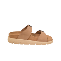 Жіночі сандалі Dr.Feet 16025 337 з двома регульованими пряжками бежеві Розмір 4 (16025 337/38-2854)