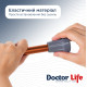 Гумовий наконечник для палиць Doctor Life 10031/2/GR 22 мм сірий (10031/2/GR-2882)