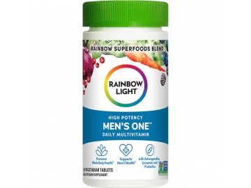 Мультивітаміни для чоловіків, Men's One, Rainbow Light, 30 таблеток