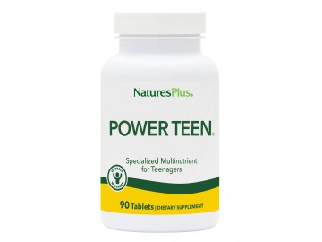 Мультивітаміни для Підлітків, Power Teen, Natures Plus, 90 таблеток