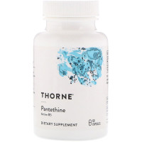 Пантетин, Pantethine, Thorne Research, 60 капсул
