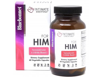 Комплекс Для Нього, Intimate Essentials For Him, Testosterone, Libido Boost, Bluebonnet Nutrition, 60 капсул