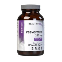 Ресвератрол 250 мг, Beautiful Ally, Bluebonnet Nutrition, Resveratrol 250 Мг, 30 растительных капсул