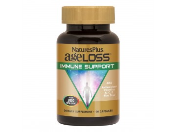 Підтримка імунітету, AgeLoss Immune Support, Natures Plus, 90 капсул