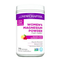 Магниевый порошок для женщин, лимонно-малиновый вкус, Women's Magnesium Powder, New Chapter, 169,5 г.