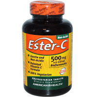 Естер-С с Биофлавоноидами, Ester-C, American Health, 500 мг, 225 таблеток