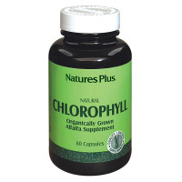 Органический Хлорофил, Natures Plus, 60 капсул