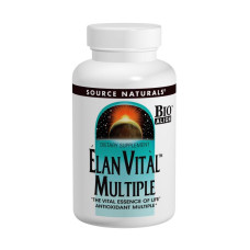 Мультивитамины, Elan Vital, Source Naturals, 30 таблеток