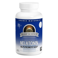 Мелатонин 3мг, Наука сна, Source Naturals, 120 таблеток